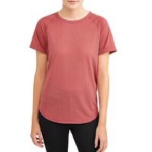 Athletic Works Active Drawstring Tie Back Short Sleeve T-Shirt